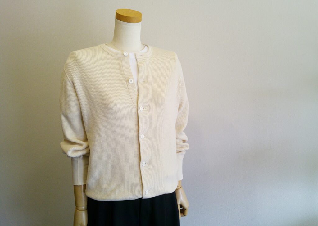 ハーフリブ　カーディガン　ゴーシュ