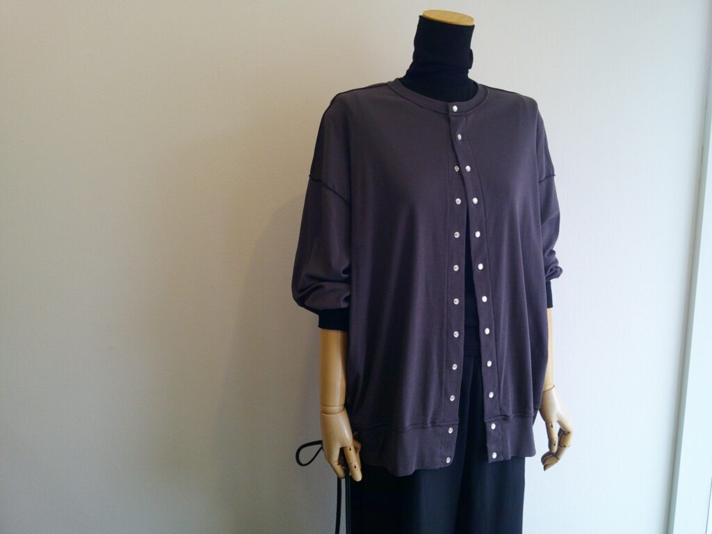 front and back  2wayカーディガン